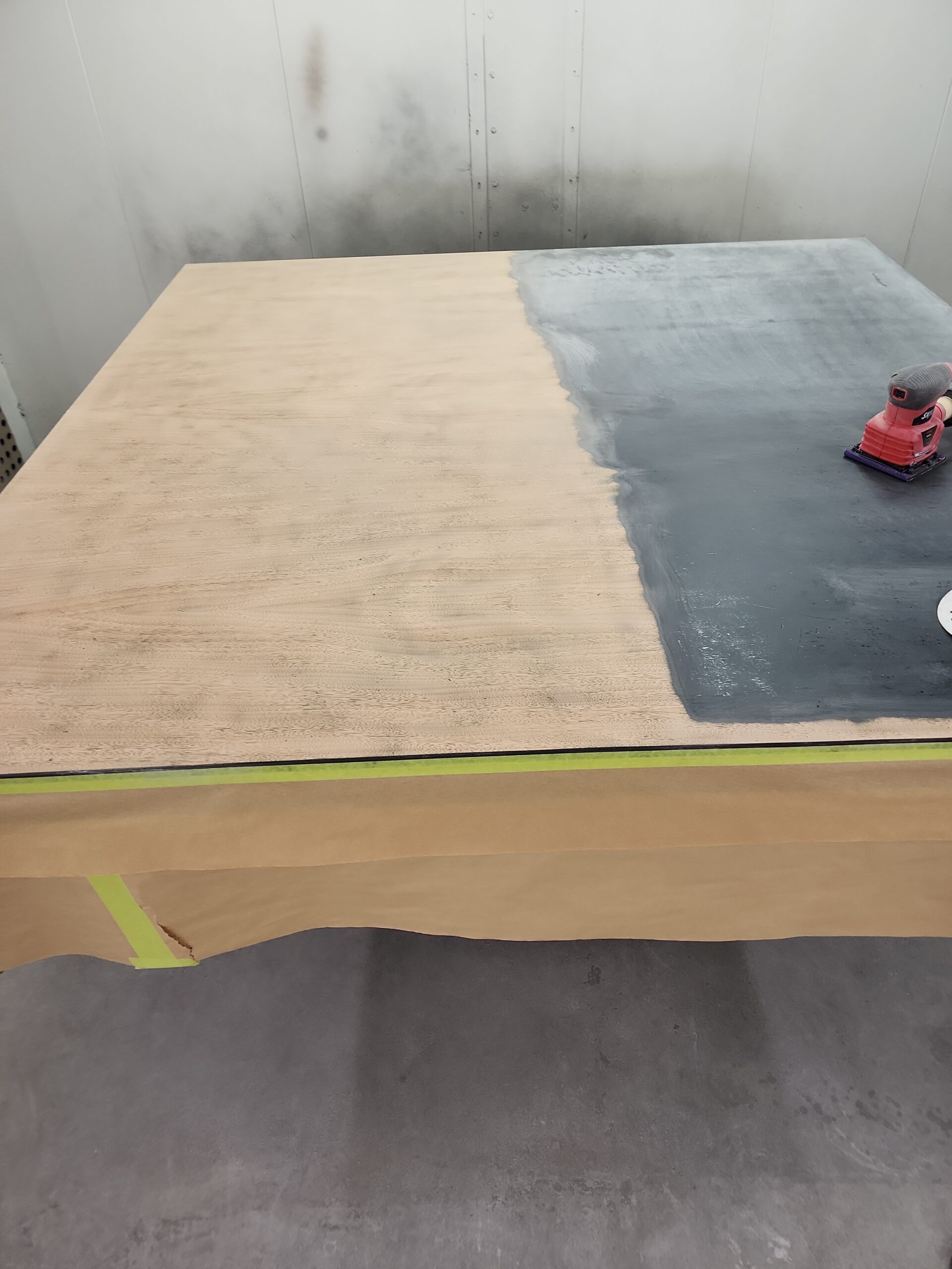 Drywall and surface repair before painting